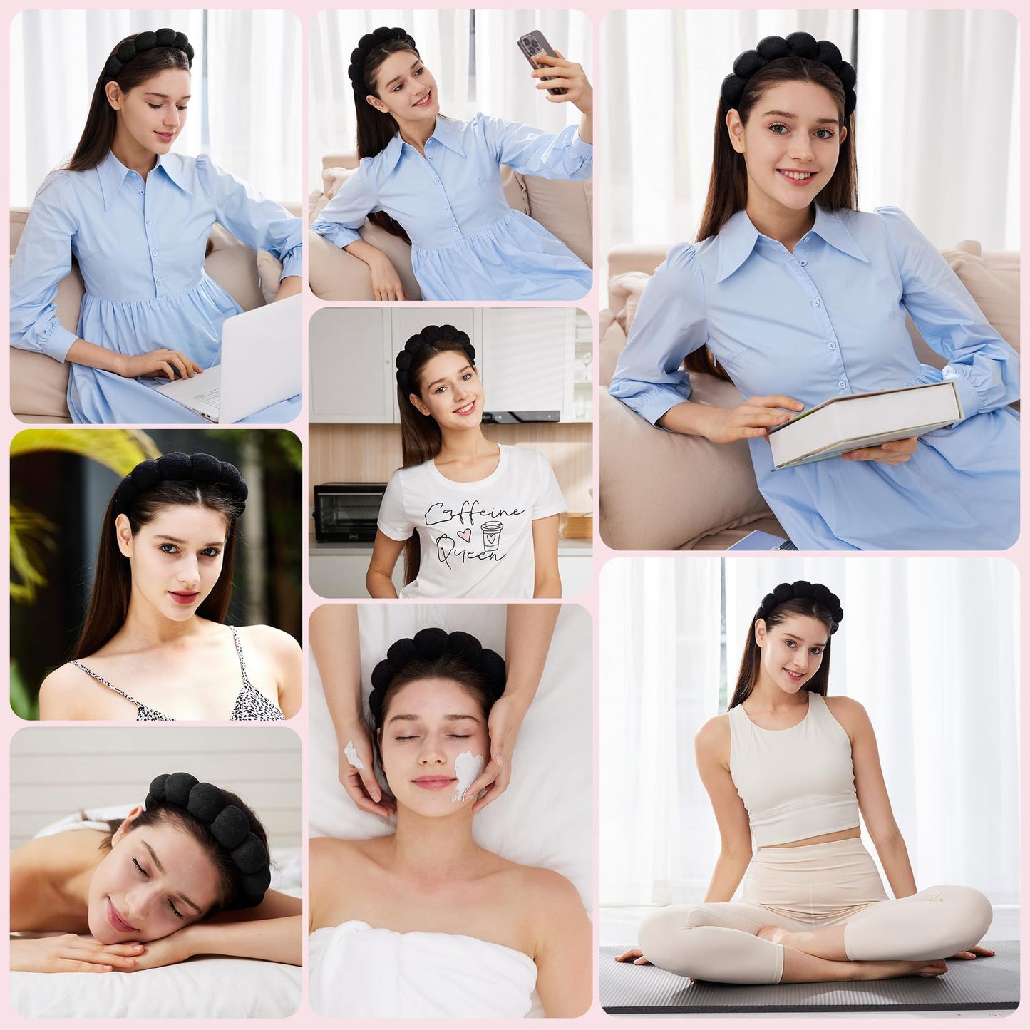 Soft Skincare Headband & Wristband Set