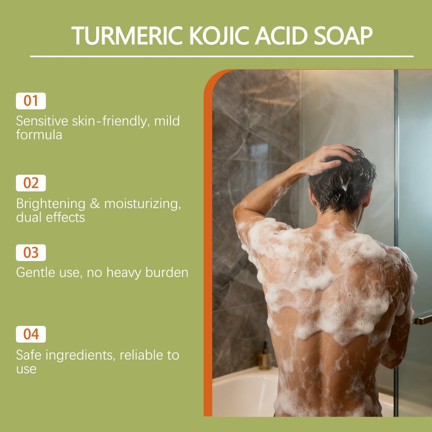 Turmeric & Kojic Acid Body Soap