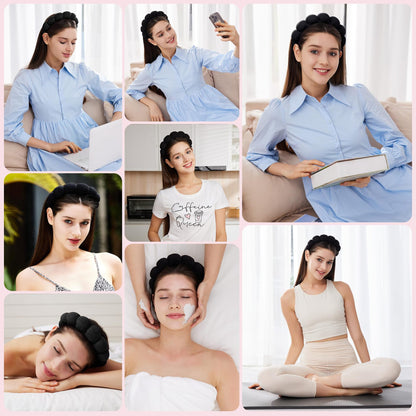 Soft Skincare Headband & Wristband Set
