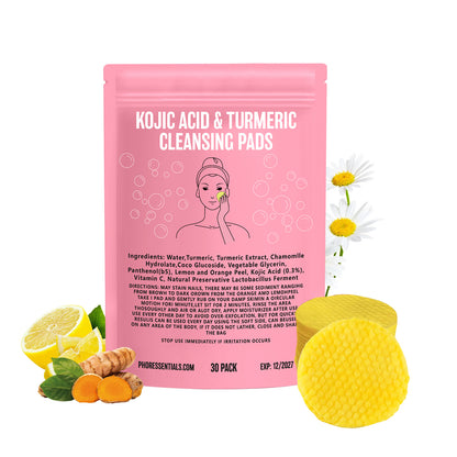 Turmeric & Kojic Acid Cotton Pads
