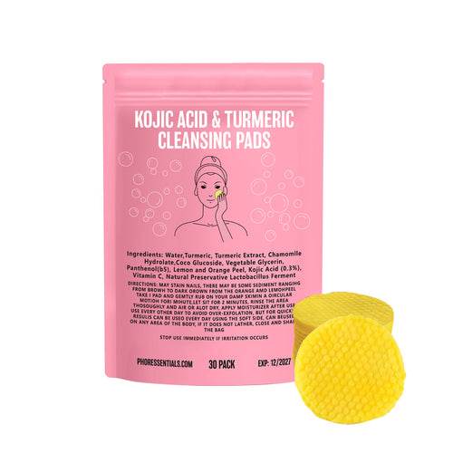 Turmeric & Kojic Acid Cotton Pads