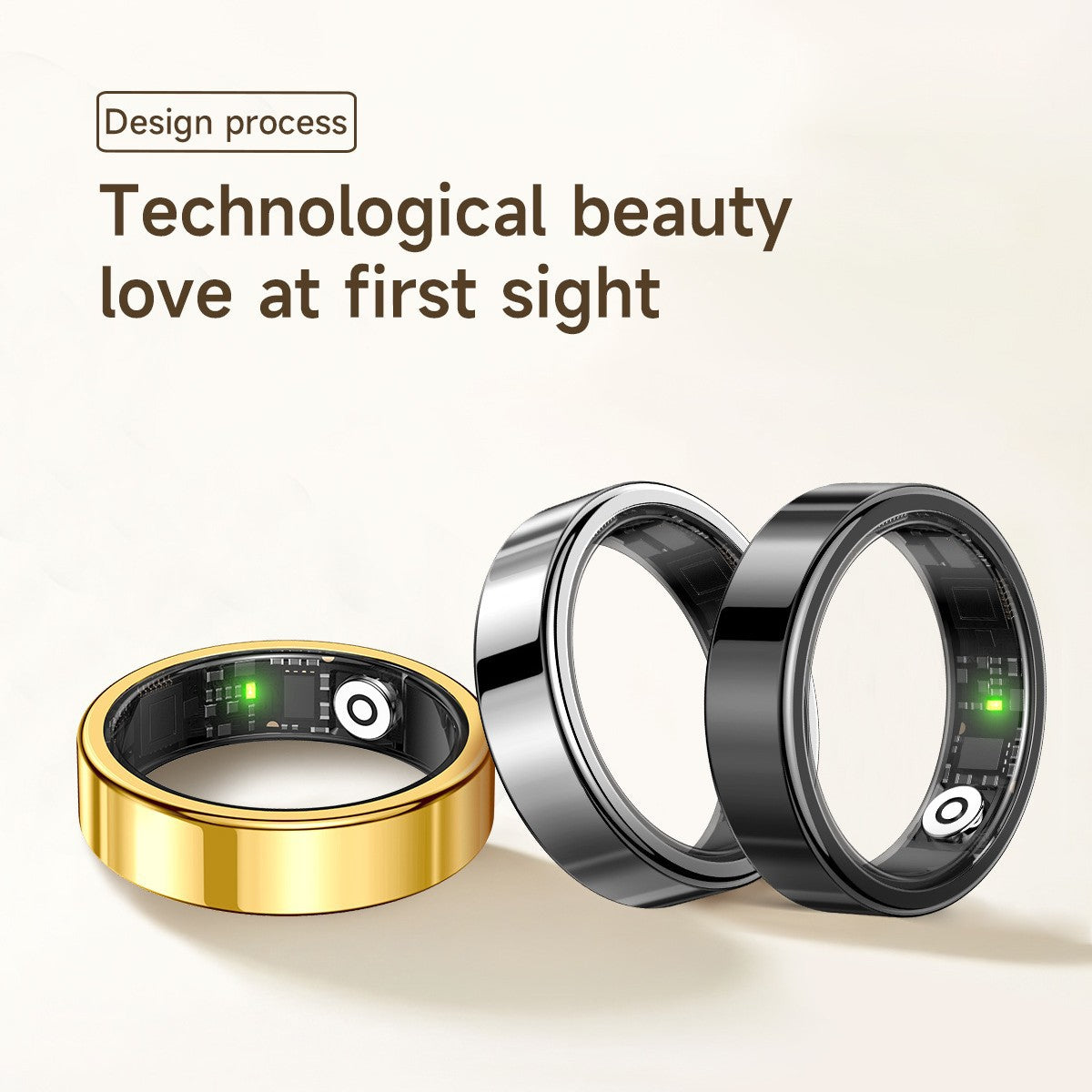 Smart Health Ring – Heart Rate & Sleep Tracker